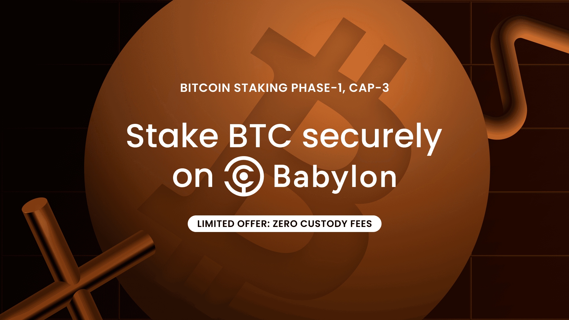 通过 Cobo 的 MPC 钱包安全质押BTC With Babylon Bitcoin Staking Phase-1, Cap-3 set to launch on December 10th, 2024, at 11 AM UTC, we’re empowering institutions and BTC holders to take full advantage of this groundbreaking opportunity. December 09, 2024